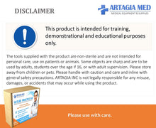 Suture Practice Kit for Medical Students – Complete Training Set with Silicone Pad, Suture Threads, Tools, Knot Board & Video Course